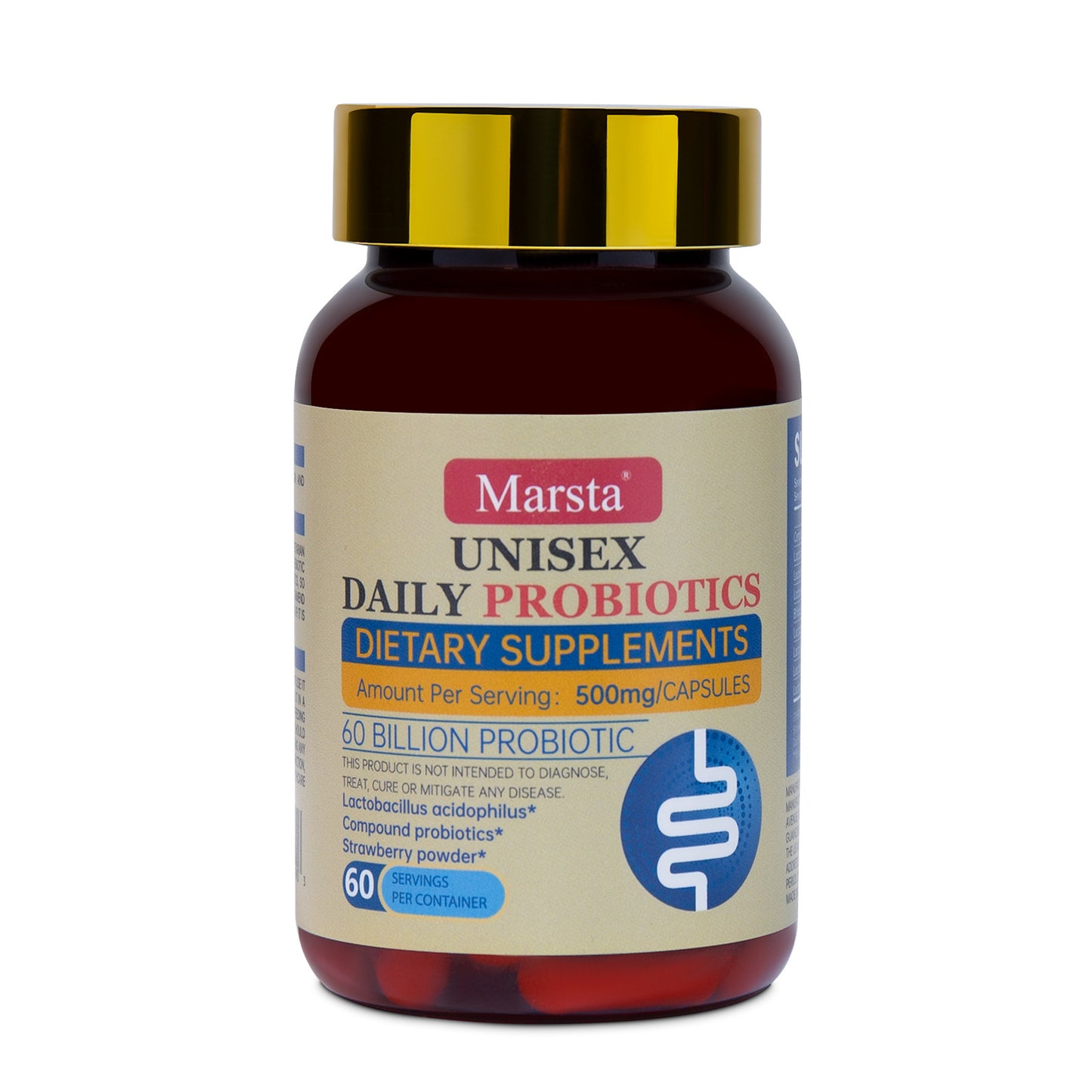 Male and female probiotic capsules